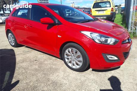Red 2012 Hyundai I30 Hatchback Active