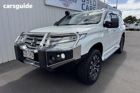 White 2021 Mitsubishi Pajero Sport Wagon Exceed (4X4) 7 Seat