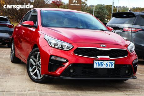 Red 2020 Kia Cerato Sedan Sport+ Safety Pack