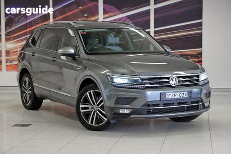 Grey 2018 Volkswagen Tiguan Wagon Allspace 162 Tsi Highline