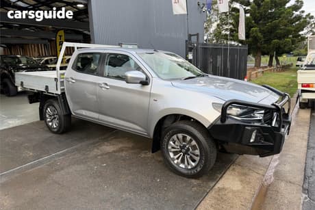 Silver 2022 Mazda BT-50 Dual Cab Chassis Xt (4X4)