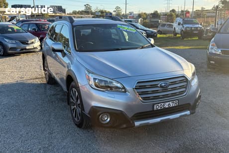 Silver 2017 Subaru Outback Wagon 2.0D Premium