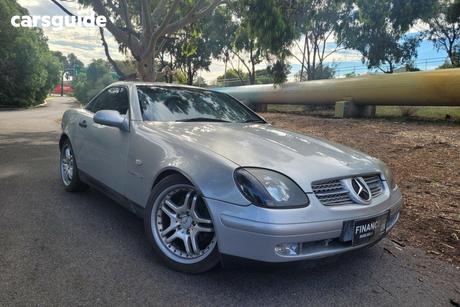 Silver 1998 Mercedes-Benz SLK230 Convertible Kompressor