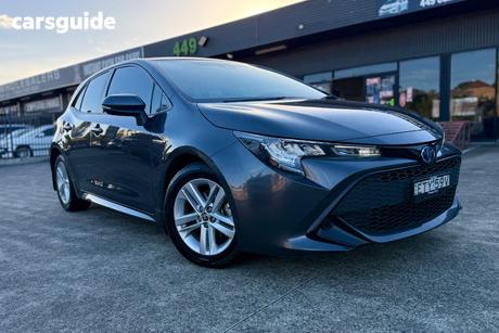 Grey 2022 Toyota Corolla Hatchback Ascent Sport Hybrid