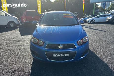 Blue 2014 Holden Barina Hatchback Cd