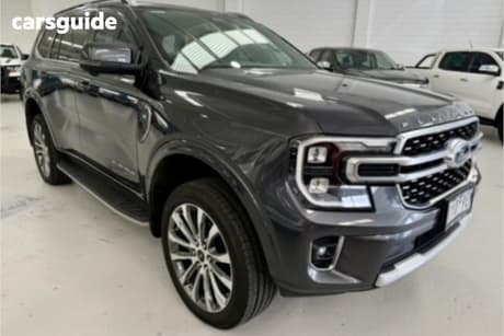 Grey 2023 Ford Everest Wagon Platinum (4Wd)