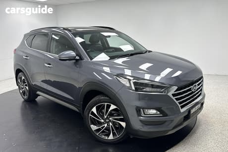 Grey 2020 Hyundai Tucson Wagon Highlander (Awd)