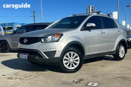 Silver 2015 Ssangyong Korando Wagon S