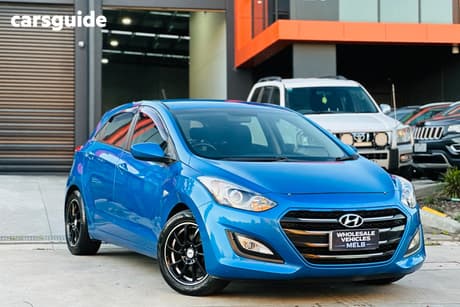 Blue 2015 Hyundai I30 Hatchback Active
