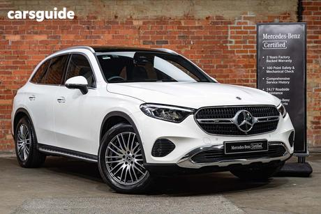 White 2025 Mercedes-Benz GLC200 Wagon 4Matic