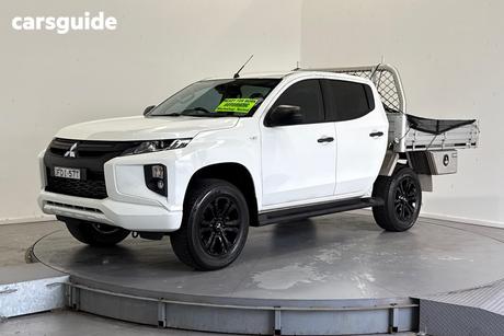 White 2023 Mitsubishi Triton Double Cab Pick Up Glx-R (4X4)