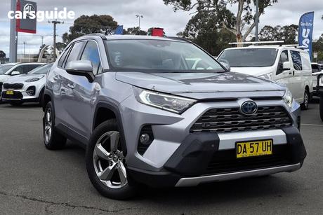 Silver 2021 Toyota RAV4 SUV