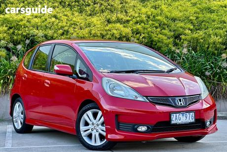 Red 2012 Honda Jazz Hatchback Vibe-S