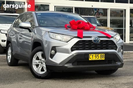 Silver 2020 Toyota RAV4 Wagon Gx 2Wd Hybrid