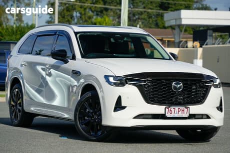 White 2025 Mazda CX-80 Wagon P50E Gt
