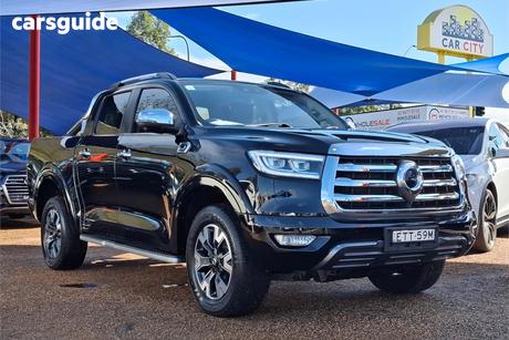Black 2022 GWM UTE Dual Cab Utility Cannon-X (4X4)