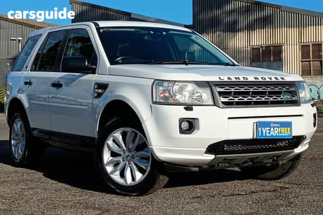 White 2012 Land Rover Freelander 2 Wagon Xs (4X4)