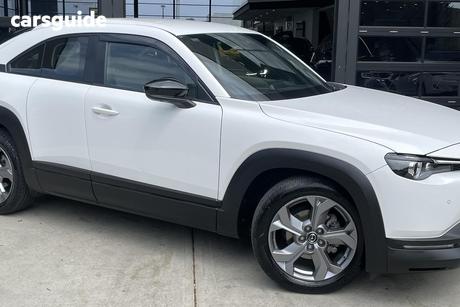 White 2021 Mazda MX-30 Wagon G20E Evolve Mhev
