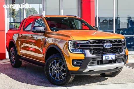 Yellow 2025 Ford Ranger Double Cab Pick Up Wildtrak X 2.0 (4X4)
