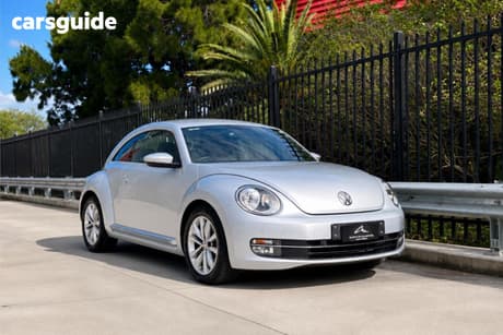 Silver 2013 Volkswagen Beetle Hatchback