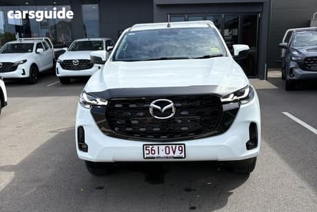 White 2025 Mazda BT-50 Dual Cab Chassis Gt (4X4)