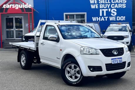 White 2013 Great Wall V240 Cab Chassis (4X2)
