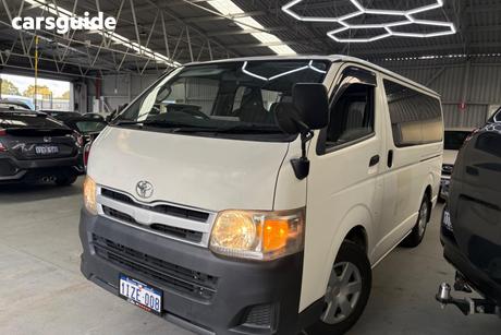 White 2014 Toyota HiAce Commercial DX TRH200