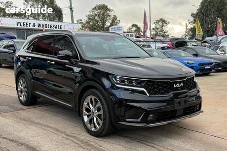Black 2022 Kia Sorento Wagon Gt-Line 7 Seat