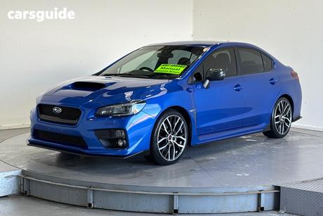 Blue 2016 Subaru WRX Sedan (Awd)