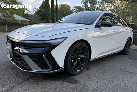 White 2025 Hyundai I30 Sedan N Line Premium