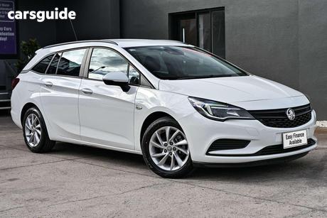 White 2018 Holden Astra Sportswagon Ls Plus