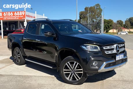 Black 2018 Mercedes-Benz X250 Dual Cab Pick-up D Power (4Matic)
