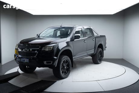 Black 2013 Holden Colorado Crew Cab Pickup Ltz (4X4)