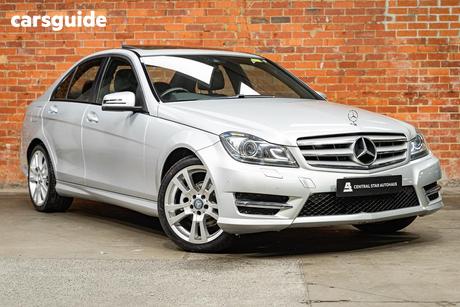 Silver 2014 Mercedes-Benz C200 Sedan