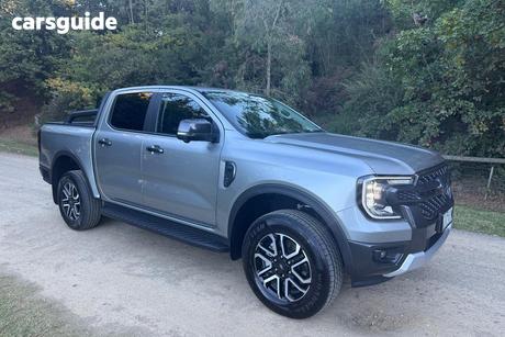 Silver 2025 Ford Ranger Double Cab Pick Up Sport 3.0 (4X4)