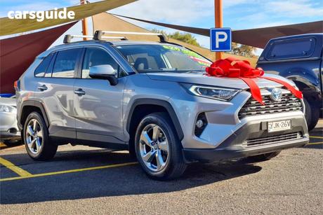 Silver 2019 Toyota RAV4 Wagon Gxl Awd Hybrid
