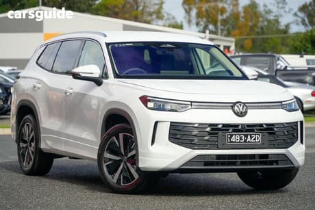 White 2026 Volkswagen Tayron Wagon 150Tsi Ehybrid Elegance