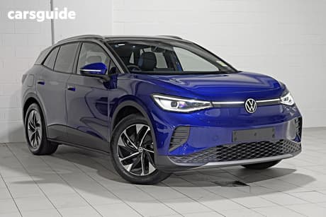 Blue 2024 Volkswagen Id.4 Wagon Pro