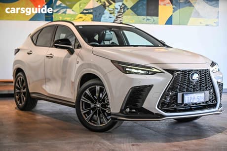 White 2025 Lexus NX350 Wagon F Sport Awd