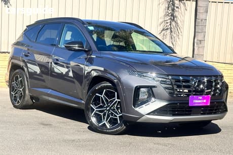 Grey 2024 Hyundai Tucson Wagon Highlander N Line (Awd)