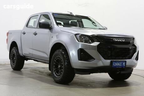 Silver 2025 Isuzu D-MAX Crew Cab Utility Sx (4X4)