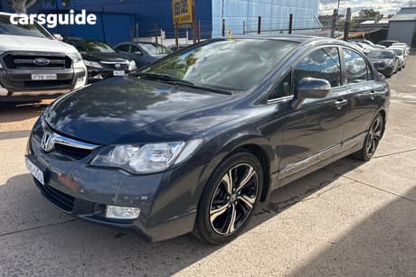 Grey 2008 Honda Civic Sedan Sport