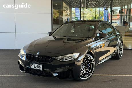 Black 2016 BMW M3 Sedan Competition