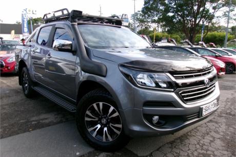 Grey 2017 Holden Colorado Crew Cab Pickup Ltz (4X4)