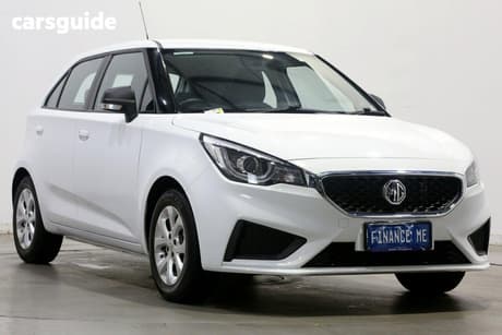 White 2024 MG MG3 Hatchback Core