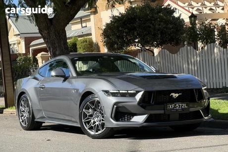 Grey 2025 Ford Mustang Fastback Gt 5.0 V8