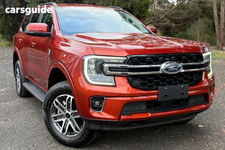 Orange 2023 Ford Everest Wagon Trend (4Wd)