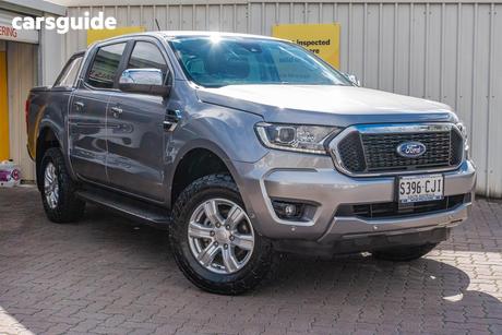 Silver 2021 Ford Ranger Double Cab Pick Up Xlt 2.0 (4X4)