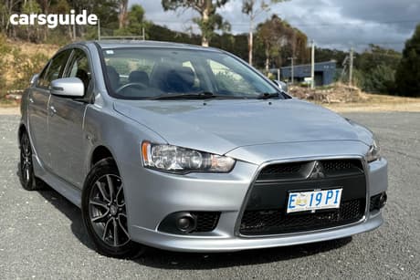Silver 2015 Mitsubishi Lancer Sedan Es Sport