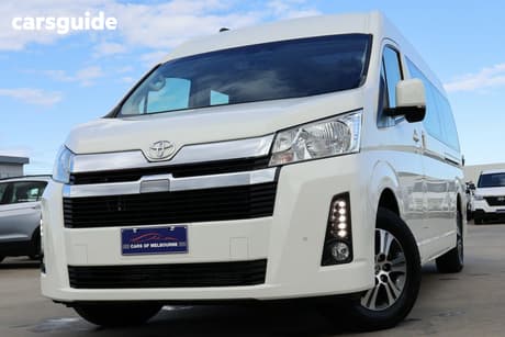White 2019 Toyota HiAce Bus Commuter Gl (12 Seats)